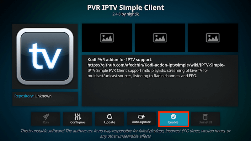 IPTV Subscription KODI